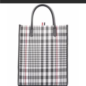 Thom Browne woven leather tote. Brand new.